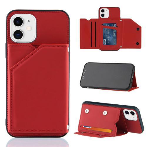 Etui Housse Coque Iphone 11 Etui À Rabat Antichoc Pu Case Peut Stoc... on Productcaster.