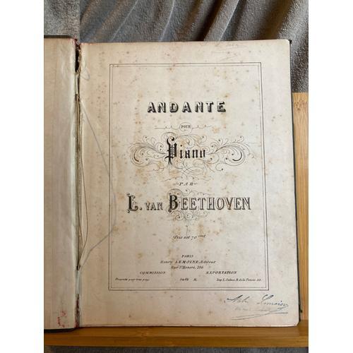 Recueil Factice Ancien Partition Piano Beethoven Mozart Weber Humme... on Productcaster.