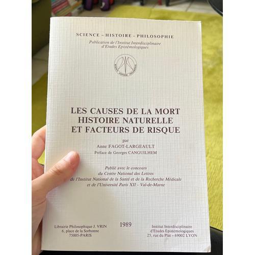 Livre “Les Causes De La Mort Histoire Naturelle Et Facteurs De Risq... on Productcaster.