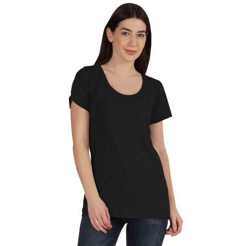 Inkmeso T-Shirt Encolure Dgage Pour Femmes T-Shirt Basique Manches ... on Productcaster.