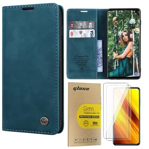 Coque Samsung Galaxy A70 Avec 2 Pièces Verre Trempé Protection D'éc... on Productcaster.