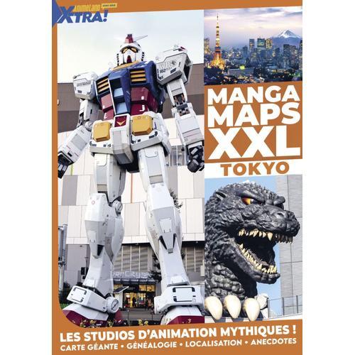 Tokyo Maps Xl - La Carte Xl Des Studios D Animation Japonaise on Productcaster.