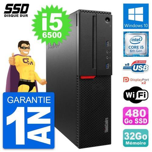 PC Lenovo ThinkCentre M800 SFF Intel i5-6500 RAM 32Go SSD 480Go Win... (Reconditionné) on Productcaster.