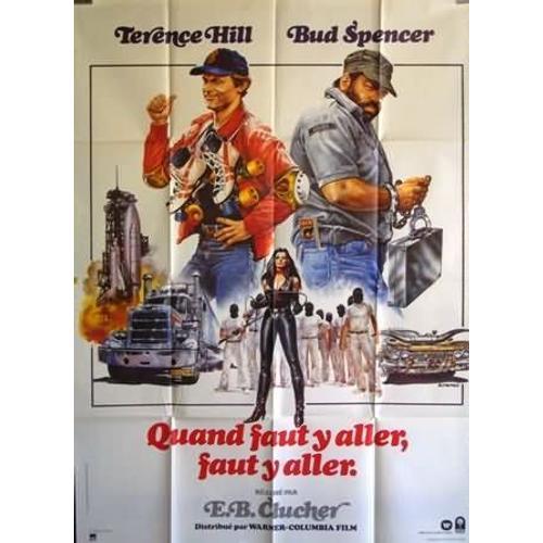 Quand Faut Y Aller, Faut Y Aller - Terence Hill - Bud Spencer - Aff... on Productcaster.