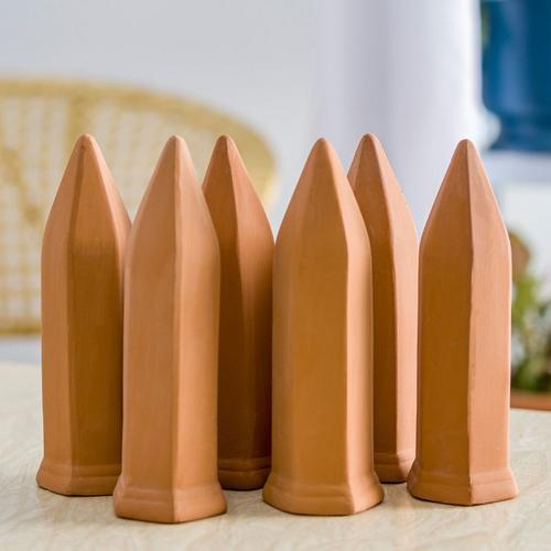 Lot de 6 pointes d'arrosage pour plantes en terre cuite - Abreuvoir... on Productcaster.