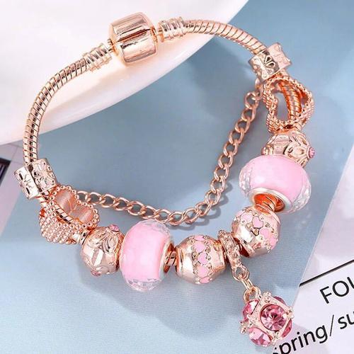 2019 Amour Coeur Bracelets Porte-Bonheur & Bracelets Pour Femmes Bi... on Productcaster.