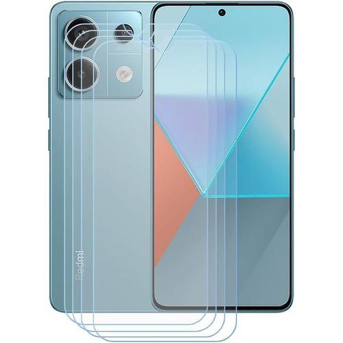 Verre Trempé Pour Redmi Note 13 Pro, 4 Pièces Protection Écran Sans... on Productcaster.