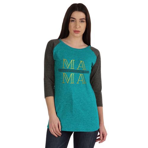 Inkmeso Mama T-Shirt Pour Maman Cou De Bateau Casual Graphique Tee ... on Productcaster.