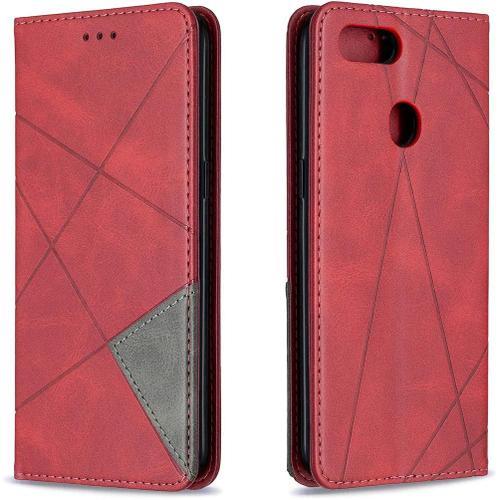 Coque Pour Oppo A5/A3s, Housse Portefeuille En Cuir Etui De Protect... on Productcaster.