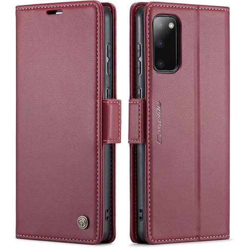 Coque Pour Samsung Galaxy S20 Fe Etui Avec Rfid Blocage, Housse En ... on Productcaster.