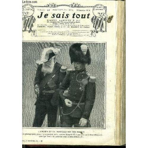 Je Sais Tout N°60- 15 Janvier 1910- Trusts Et Trusteurs - Mon Fille... on Productcaster.