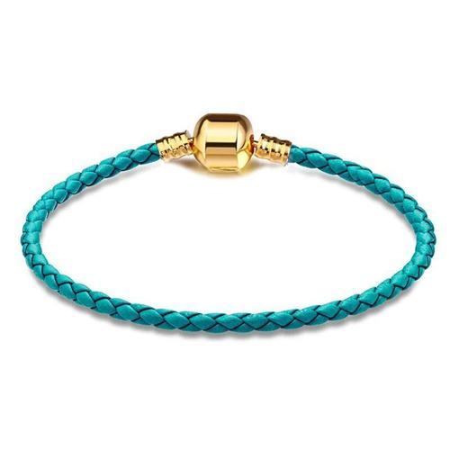 Bracelets En Cuir Pu Pour Femmes,Perles De Bricolage,Bracelet À Bre... on Productcaster.