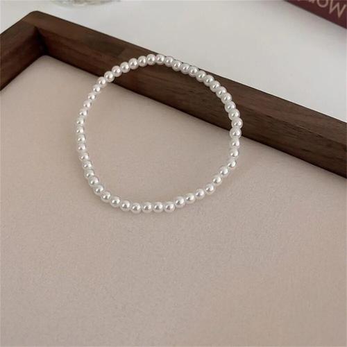 Bracelet De Perles Rétro Simples Pour Femmes Et Hommes,Bracelet En ... on Productcaster.