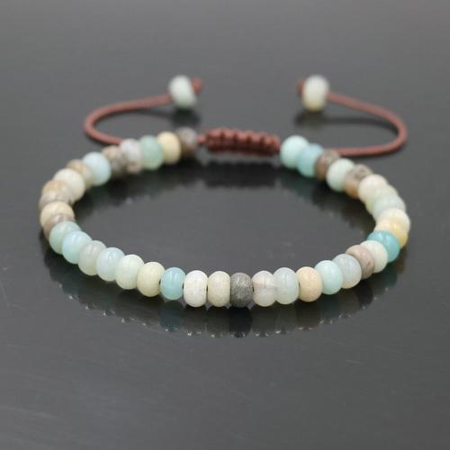 Bracelet De Perles En Pierre D'onyx Indienne Pour Hommes Et Femmes,... on Productcaster.