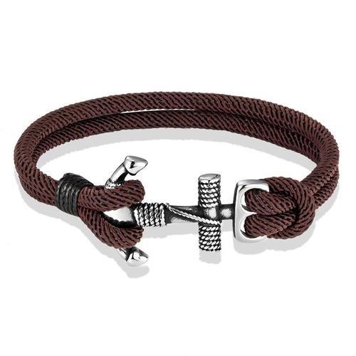 Bracelets Ancre Étanche Pour Hommes Et Femmes,Corde De Survie Nauti... on Productcaster.