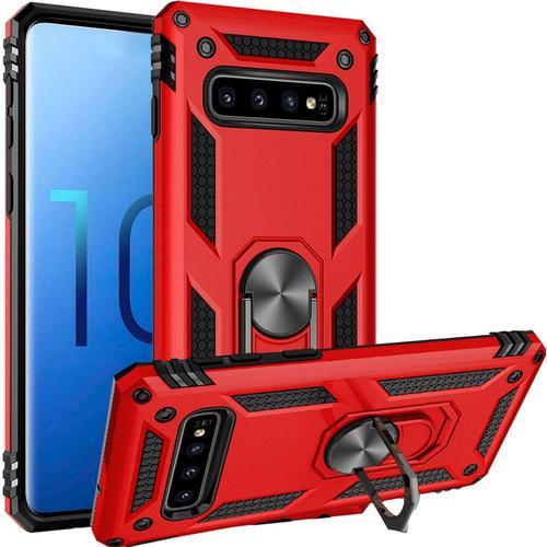 Coque Pour Galaxy S10 Plus, Étui Antichoc Cover Anti Housse Avec Ba... on Productcaster.