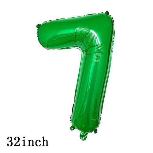 1 pc - Ballon en Latex en feuille de palmier, 7 pièces, décorations... on Productcaster.