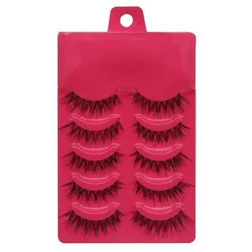 Faux-Cils Naturels Et Doux Pour Manga,5 Paires,Prothèses Optiques,P... on Productcaster.