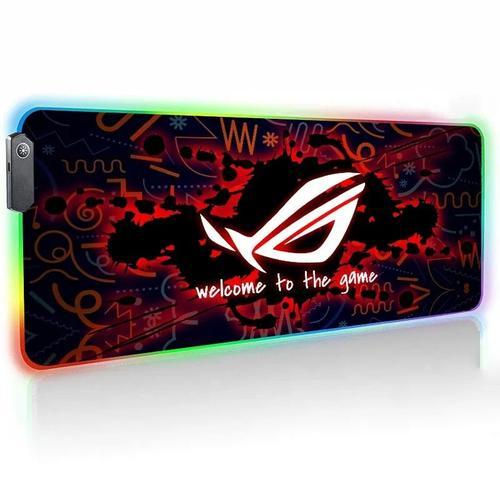 Tapis de souris de jeu RGB ASUS ROG,accessoires d'ordinateur,sous-c... on Productcaster.