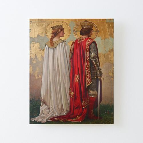 Canevas imprimer Saint Gwladys et Saint Gwynlly Sans cadre 40x50cm ... on Productcaster.