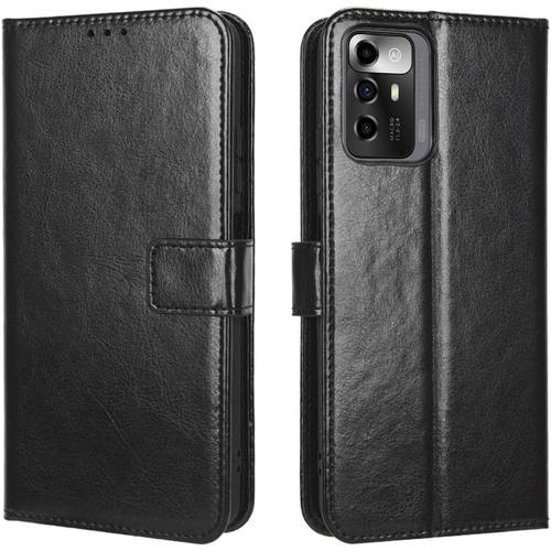 Coque Pour Zte Blade A72 5g Etui Portefeuille, Magnetique Premium C... on Productcaster.