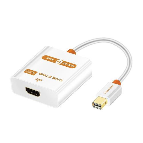 blanc actif - 20cm - Câble Thunderbolt Mini DP vers HDMI adaptateur... on Productcaster.