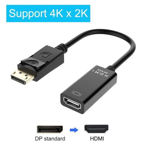 DP TO HDMI - Standard - Mini adaptateur DisplayPort DP vers HDMI VG... on Productcaster.