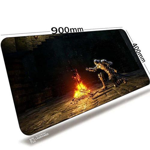 Tapis de souris XXL Dark Souls,accessoires de jeu rem84,polymères d... on Productcaster.