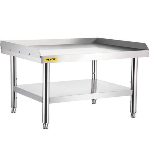 Table De Travail Inox-Vevor-152x76x61 Cm-Charge 550 Kg-Table De Cui... on Productcaster.