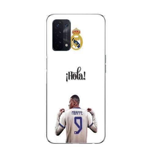 Coque Oppo A74 5g Kylian Mbappe Real Madrid 9 Hola on Productcaster.