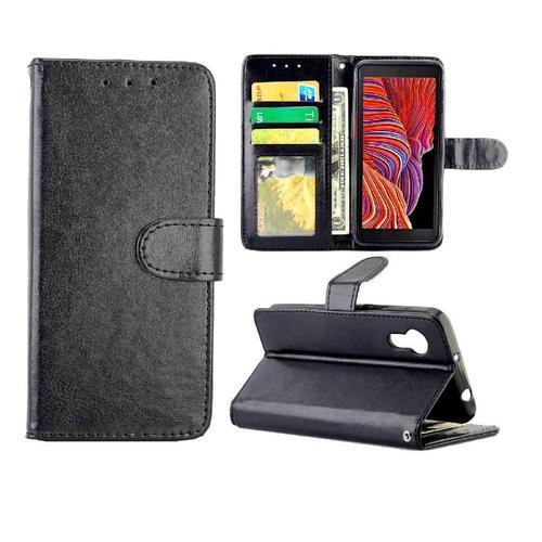 Flip Étui Pour Samsung Galaxy Xcover 5 Cuir Pu Fermeture Magnétique... on Productcaster.