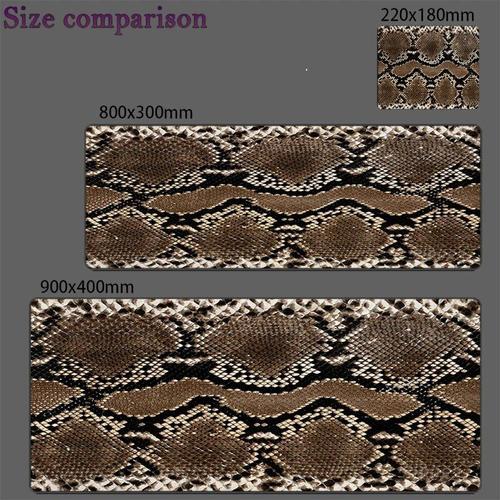 Tapis de souris serpent 900x400,accessoires pour ordinateur portabl... on Productcaster.