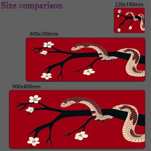 Tapis de souris serpent 900x400,accessoires pour ordinateur portabl... on Productcaster.