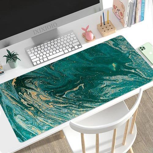 Grand tapis de souris en marbre pour ordinateur portable et de bure... on Productcaster.