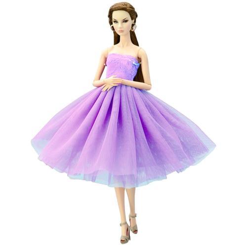 Taille 06c Robe De Poupée Barbie, Robe De Ballet Courte, Vêtements ... on Productcaster.