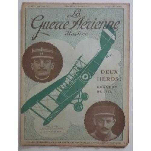 La Guerre Aérienne Illustrée N°91 Du 8 Aout 1918 on Productcaster.