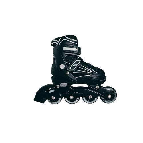 Outsiders - Adjustable Kids Inline Rollerblades - Black/Grey (Size: 3 on Productcaster.