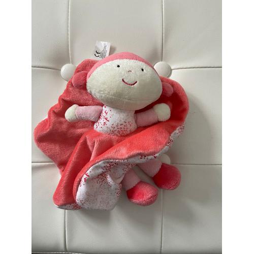 Doudou Peluche Nicotoy Fille Danseuse Jupe Rouge on Productcaster.