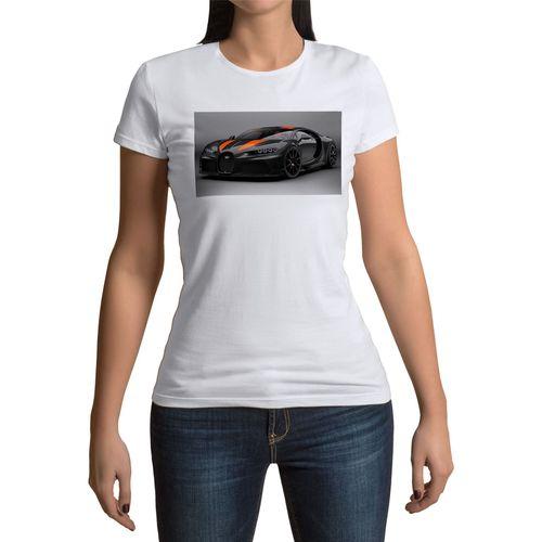 T-Shirt Femme Col Rond Voiture Supercar Exclusive Sport Course Noir... on Productcaster.