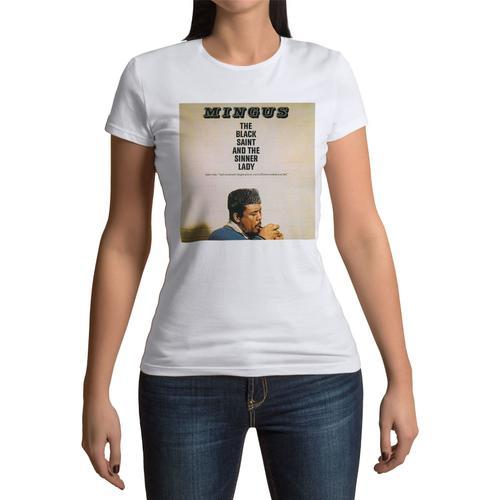 T-Shirt Femme Col Rond Charles Mingus Album Cover Black Saint Sinne... on Productcaster.