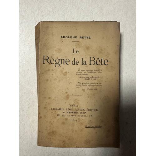 Le Règne De La Bête on Productcaster.