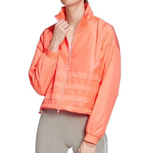 Veste Orange Femme Adidas Large Logo on Productcaster.