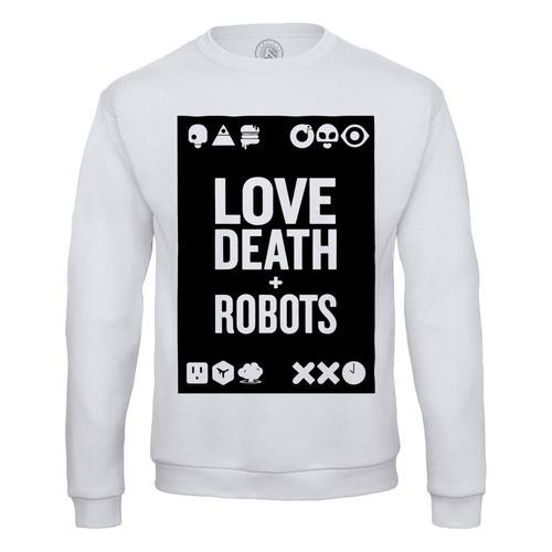 Sweat Shirt Homme Love Death And Robots Animation David Fincher on Productcaster.