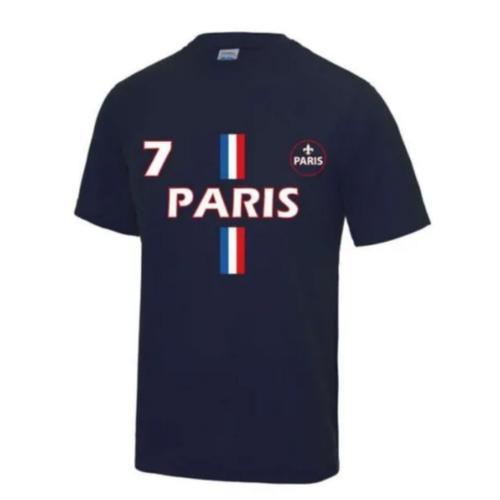 Maillot - Tee Shirt Foot Paris Enfant Bleu Marine on Productcaster.