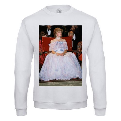 Sweat Shirt Homme Lady Diana Princesse Angleterre Robe De Bal Famil... on Productcaster.