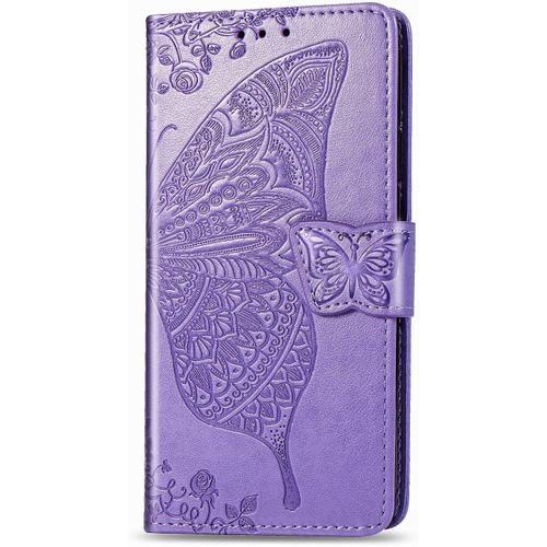 Coque Pour Huawei Honor 9x Avec Verre Trempe,Papillon Motif De Gauf... on Productcaster.