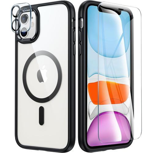 Coque Transparente Pour Iphone 11 : Prend En Charge Le Chargement M... on Productcaster.