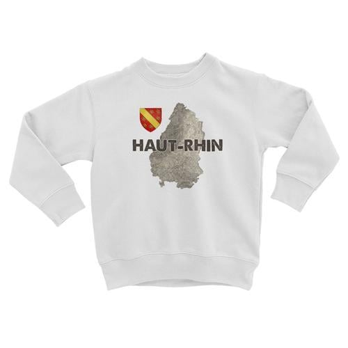 Sweatshirt Enfant Haut Rhin 68 Département Colmar Carte Ancienne Rare on Productcaster.