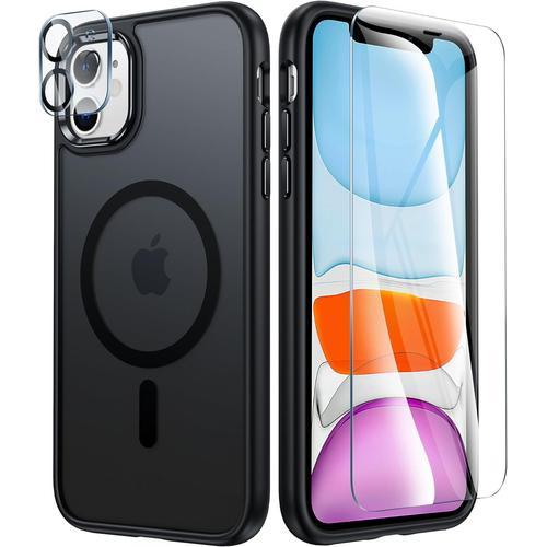 Coque Pour Iphone 11 Magn¿¿Tique: ¿¿Tui De Protection Mate Transluc... on Productcaster.