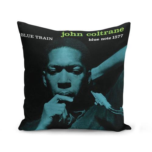 Housse De Coussin 40x40 Cm John Coltrane Blue Train Album Cover Jaz... on Productcaster.